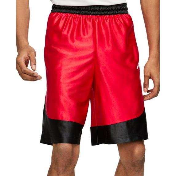 Nike Mens Dri-fit Durasheen Shorts, Red, Small