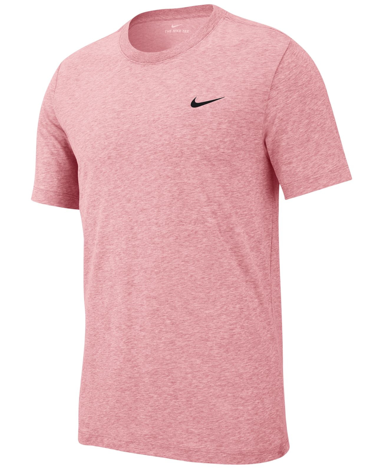 Nike Mens Dri fit Training T Shirt Pink Glaze Medium