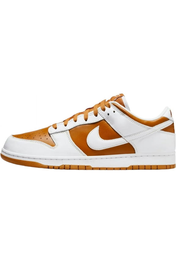 Men's Nike Dunk Low QS Dark Curry/White (FQ6965 700) - 8.5