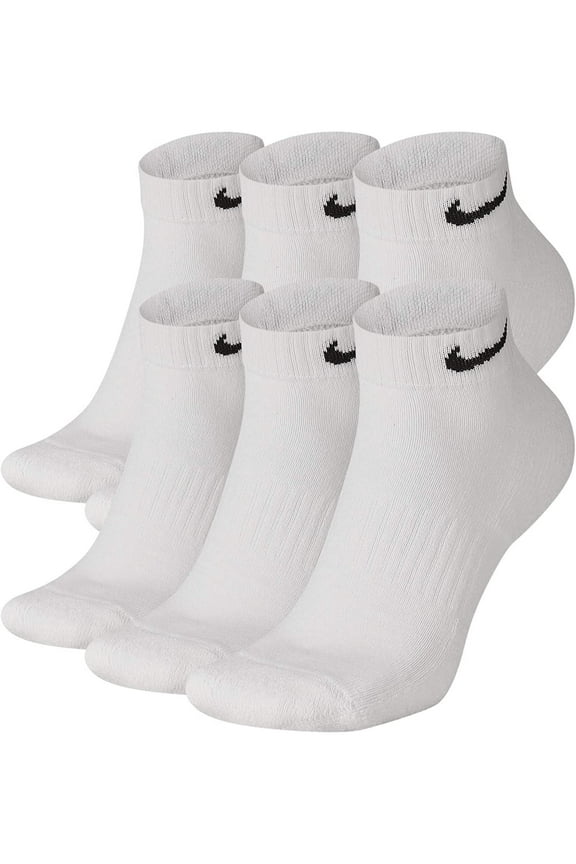 Mens Everyday Low Training Socks 6 Pair Med 6-8 SX7672-100