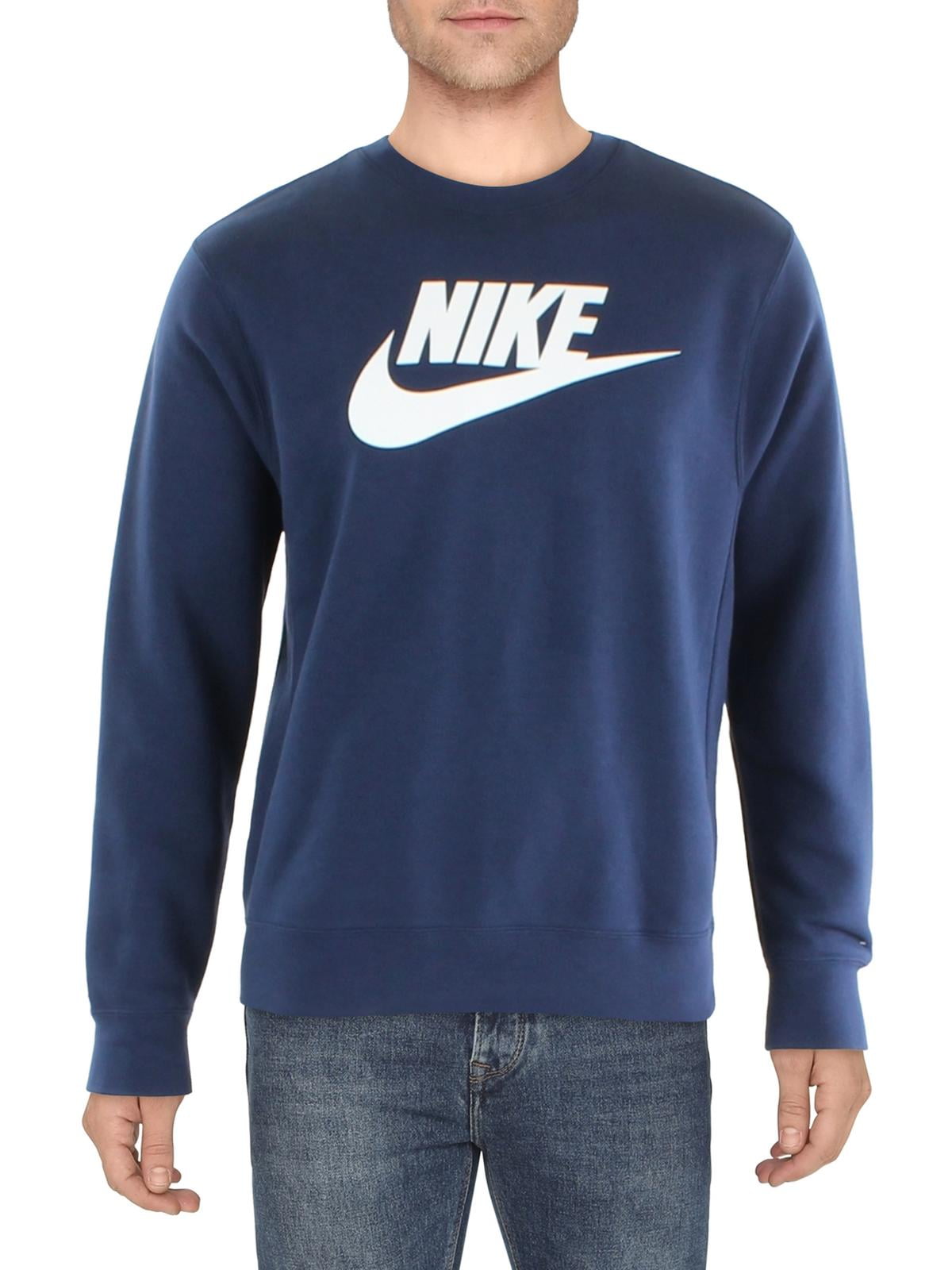 Nike Mens Fleece Logo Sweatshirt - Walmart.com Nike Mens Fleece Logo Sweatshirt - Walmart.com