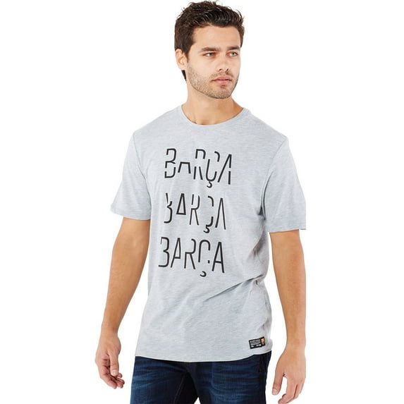 Nike Mens Football Club Barcelona Covert T Shirt,Grey/Black,Large
