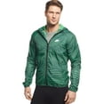 thumbnail image 1 of Nike Mens Full Zip Windbreaker Jacket,Green/Black,2XL, 1 of 1