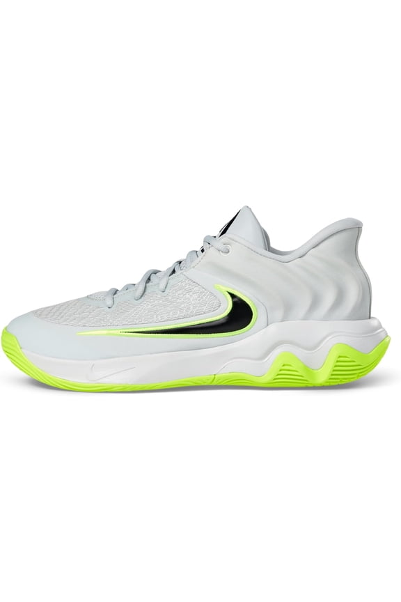 Mens Giannis Immortality 4 Basketball Shoe (Light Silver/Black-Volt) Size 12