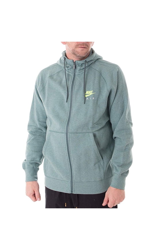 Mens Heritage Full Zip Hoodie,Green Light Green,2XL