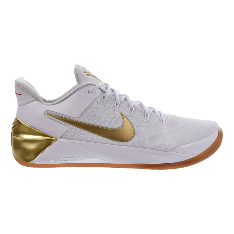 Nike Kobe A.D. Men's Basketball Shoes White/Metallic Gold 852425