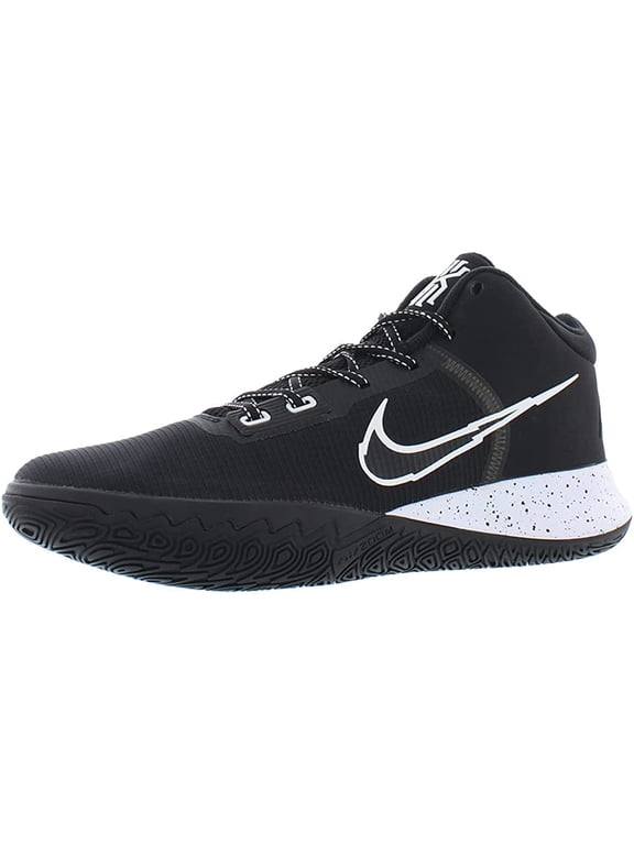 Mens Kyrie Flytrap IV Basketball 10.5 Black/White-metallic Silver