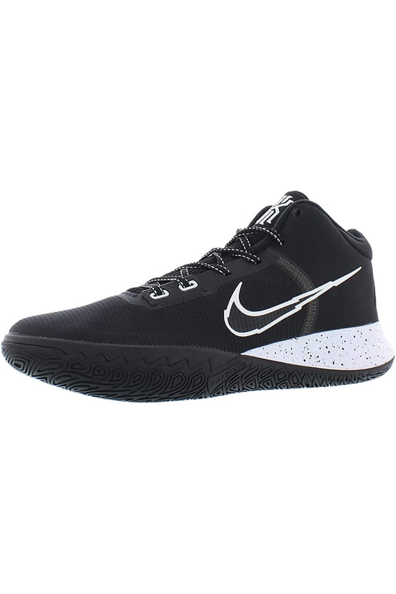 Mens Kyrie Flytrap IV Basketball 10.5 Black/White-metallic Silver