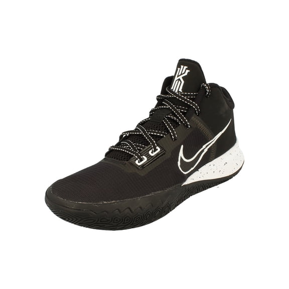 Nike Mens Kyrie Flytrap IV Basketball 9.5 Black/White-metallic Silver