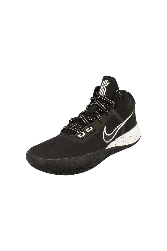 Mens Kyrie Flytrap IV Basketball 9.5 Black/White-metallic Silver