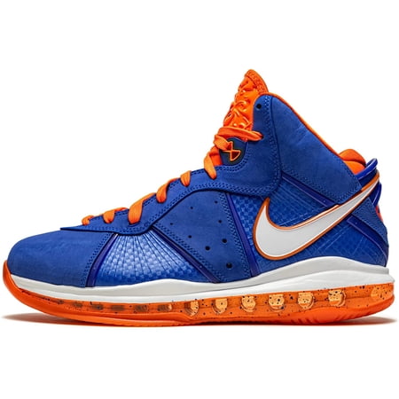 Nike Mens Lebron 8 Qs Hardwood Classic, Varsity Royal/White, 7.5