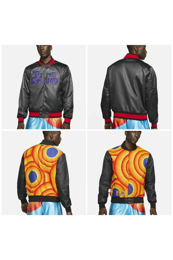 Lebron Space Jam Tune Squad Varsity Men's Jacket Black DJ3891-010