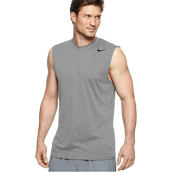 Nike Mens Legend Dri Fit Sleeveless T Shirt XXX-Large, Grey