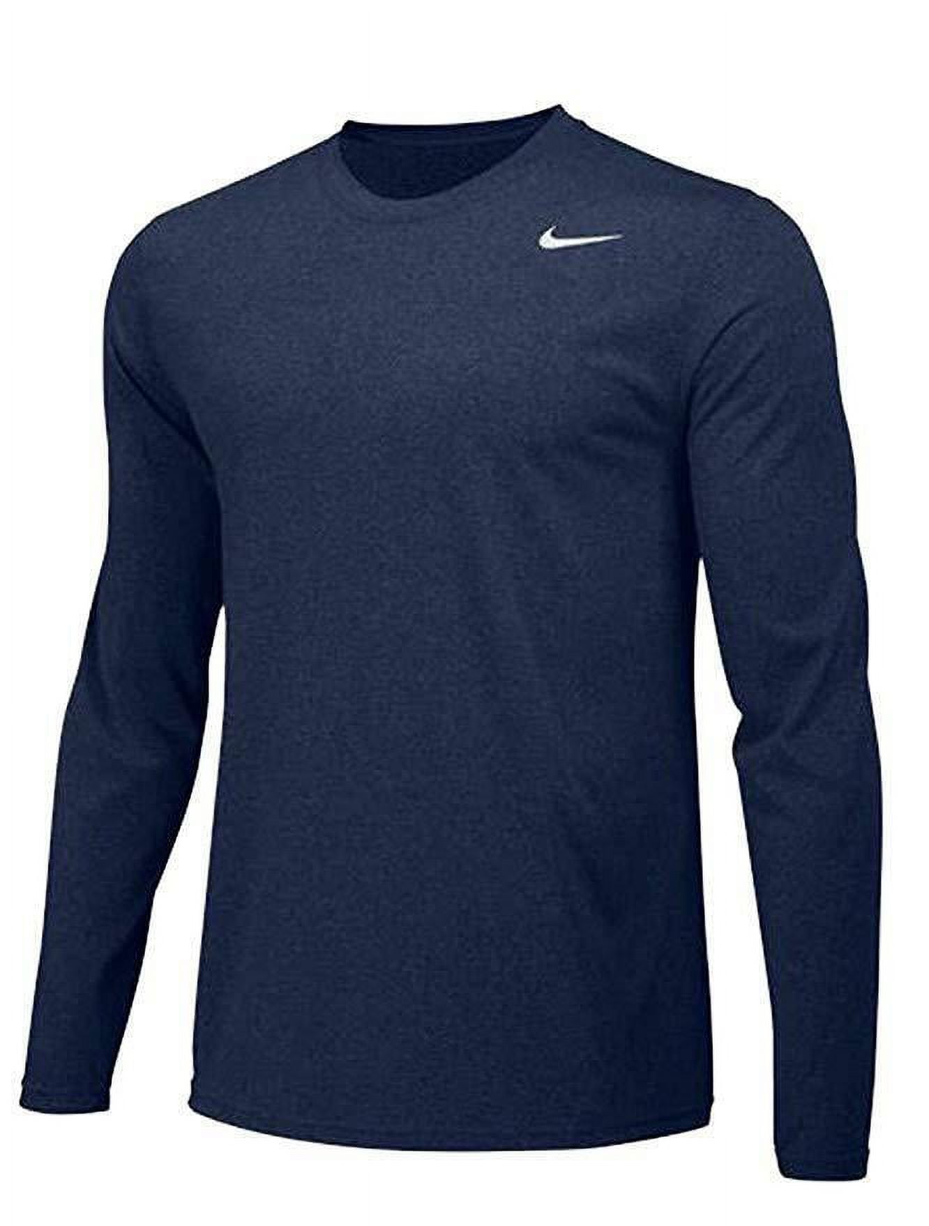 nike long sleeve navy