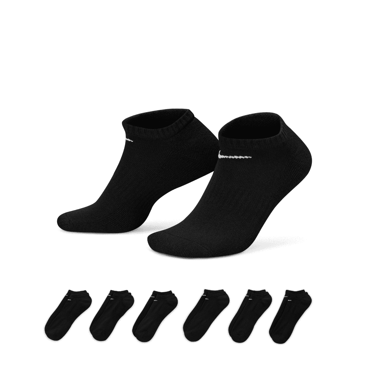 nike men's no show socks 6 pack