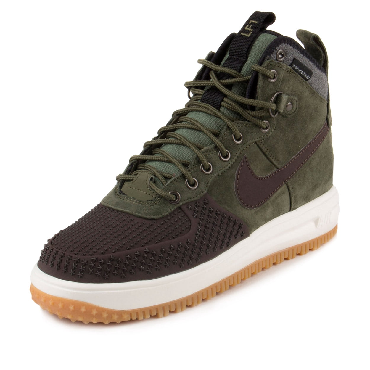 Nike Lunar Force 1 Duckboot Dark Loden Green Gum Mens 10 Sneaker 805899-201 NEW AUTHENTIC NIKE LUNAR FORCE 1 DUCKBOOT  main image 4