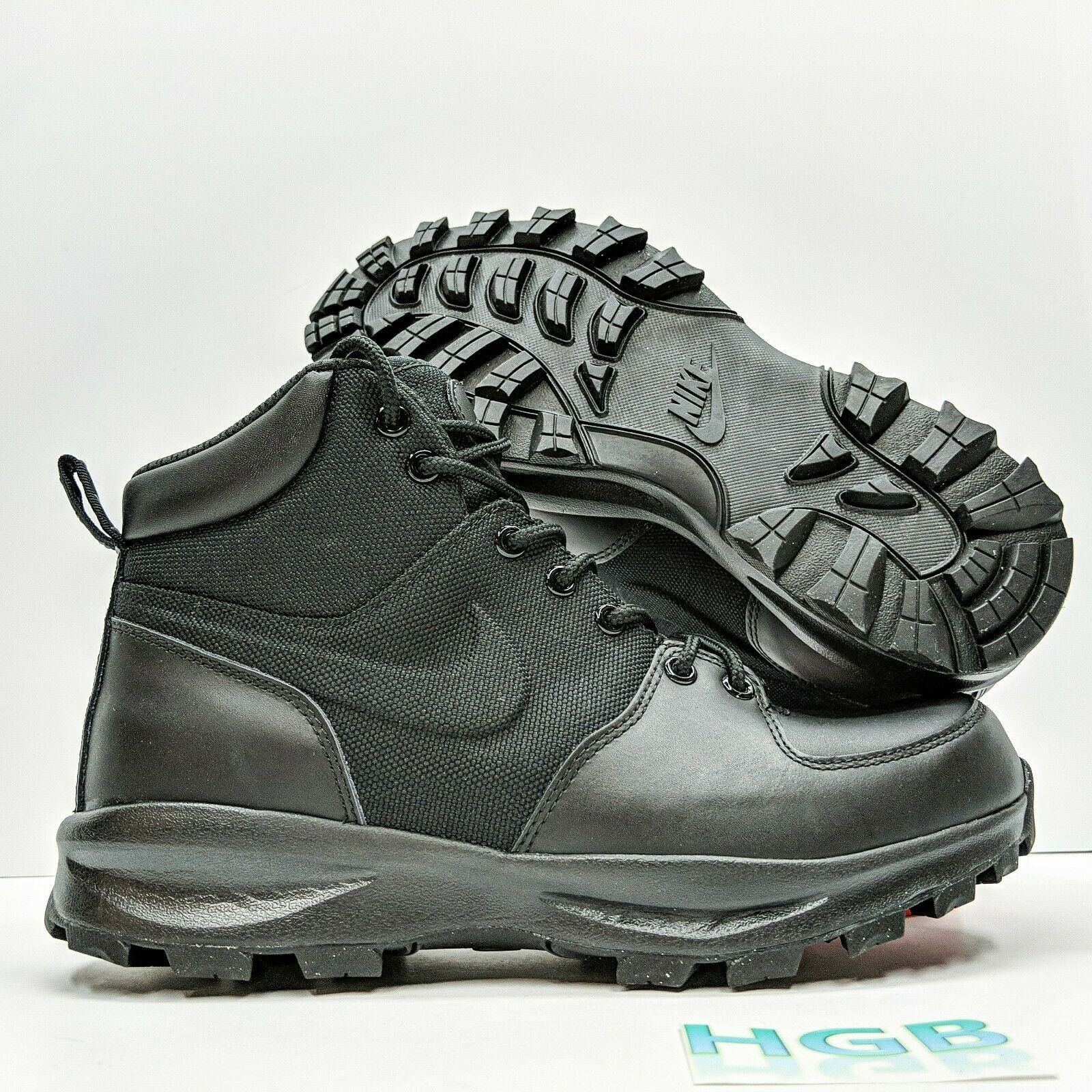 Nike Winter Shoes - Men's Manoa Boot, Size 10.5, Color Black - Walmart.com