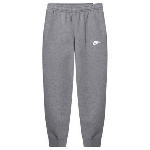 Nike Mens NSW Club Jogger Jersey Charcoal Heather/Anthracite/White Medium