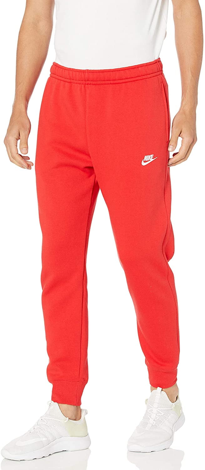 Nike Men's Sportswear Red Club Fleece Pants