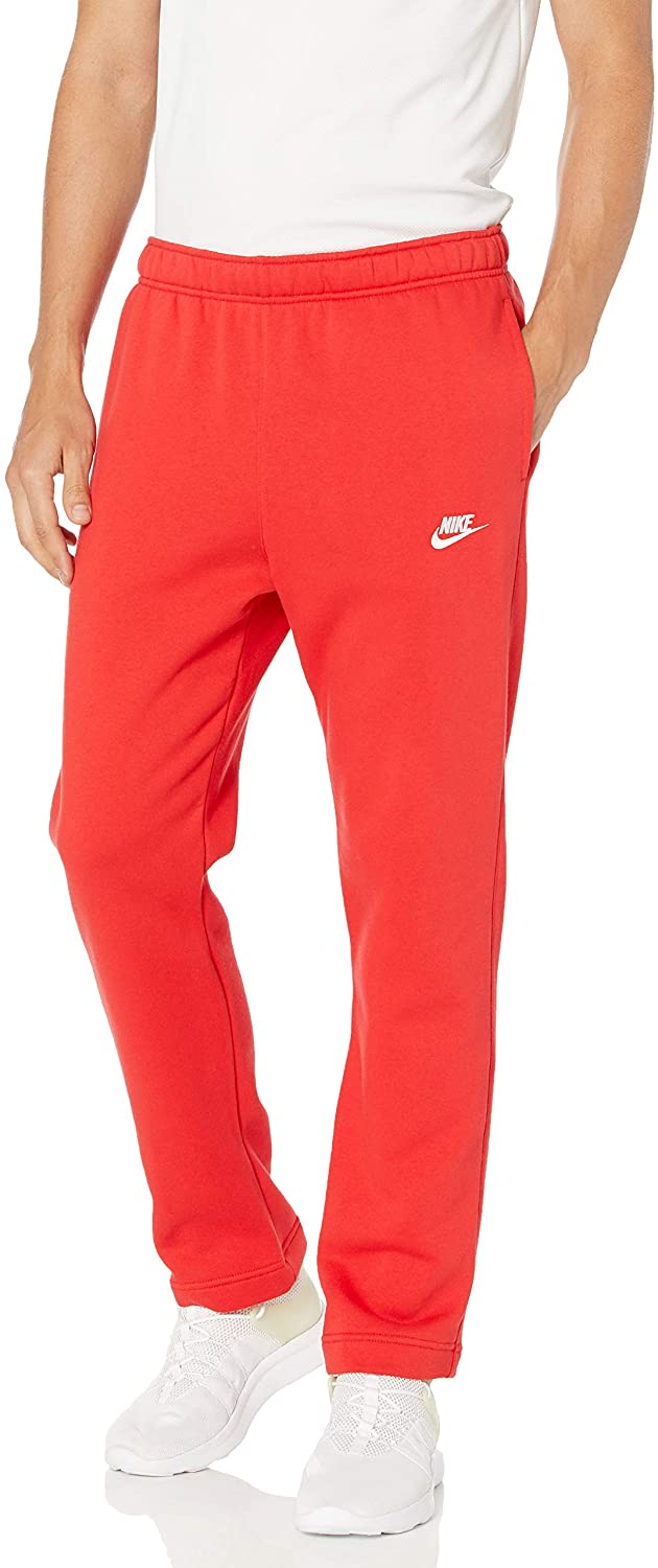 Nike Mens NSW Club Pant Open Hem - Walmart.com