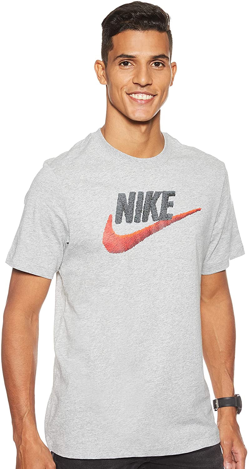 Tee shirt nike clearance gris