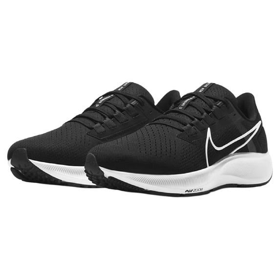Nike Mens Nike Air Zoom Pegasus 38 Performance Running Shoes B/W 14 Medium (D)