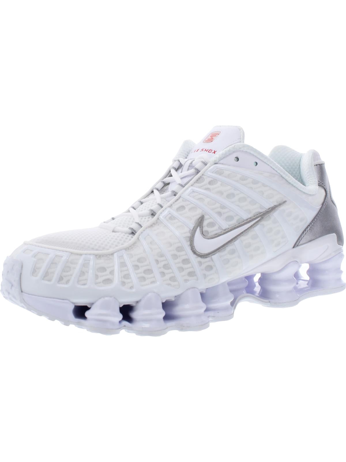 NIKE SHOX TL WHITE METALLIC SILVER - AV3595-100 - Walmart.com