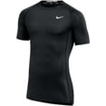 thumbnail image 1 of Nike Mens Pro Fitted Short Sleeve Training Tee Large Black, 1 of 2