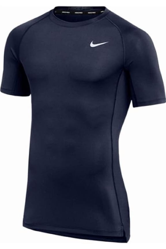 Mens Pro Fitted Short Sleeve Training Tee (Medium Navy)