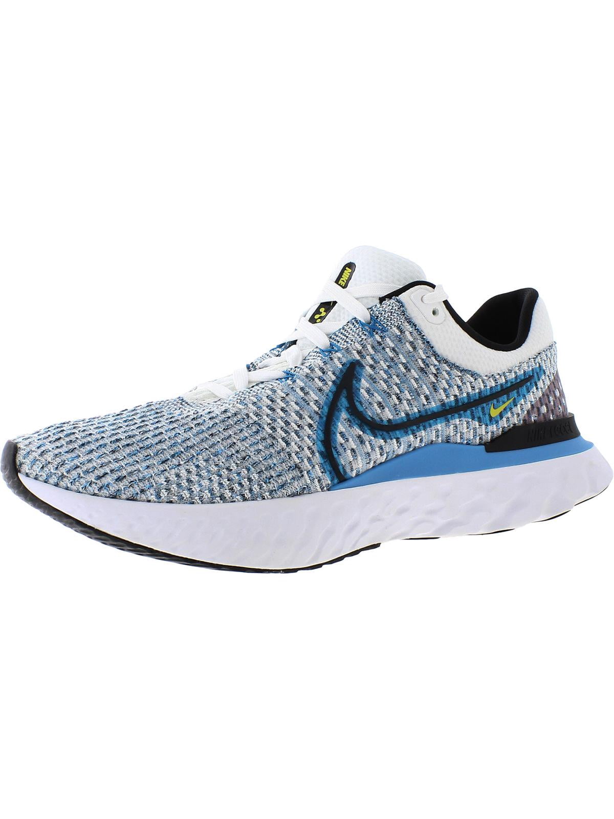 Men Nike React Infinity Run FK 3 Running Shoes Size 11 White Blue DH5392 102 NIB Mens Nike React Infinity Run FK 3 White & Blue Sneakers  main image 2