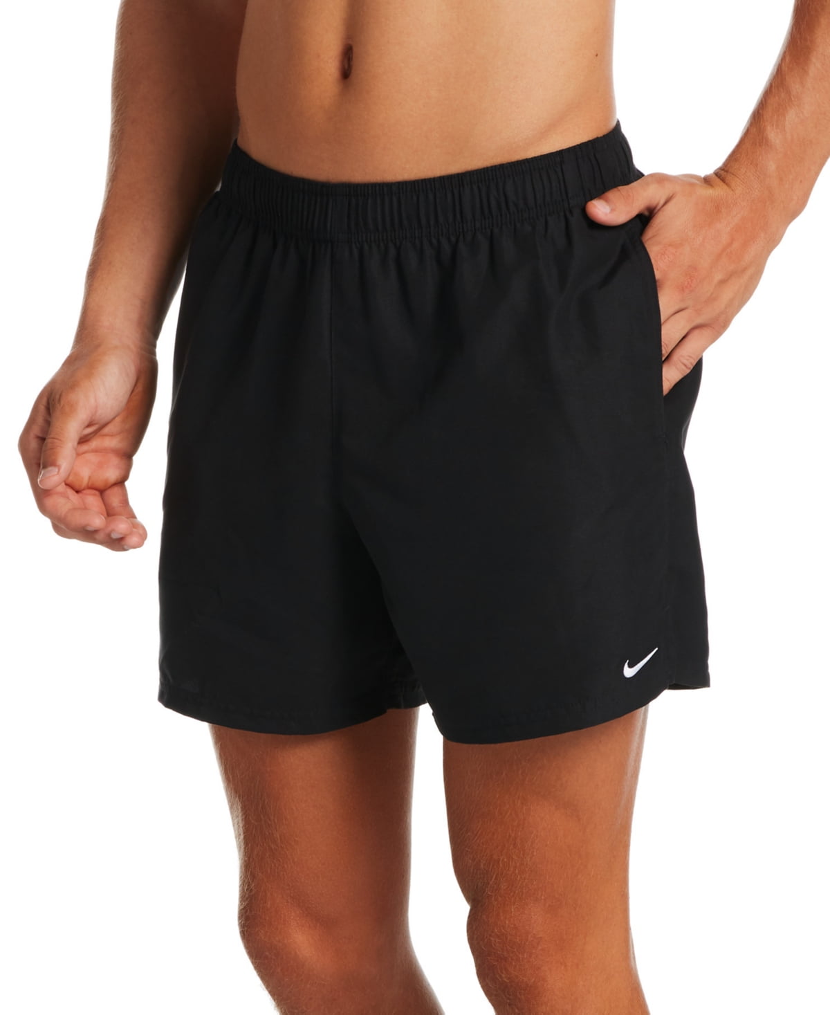Nike Mens Regular fit Swim Trunks Swimwear XXL Black Solid