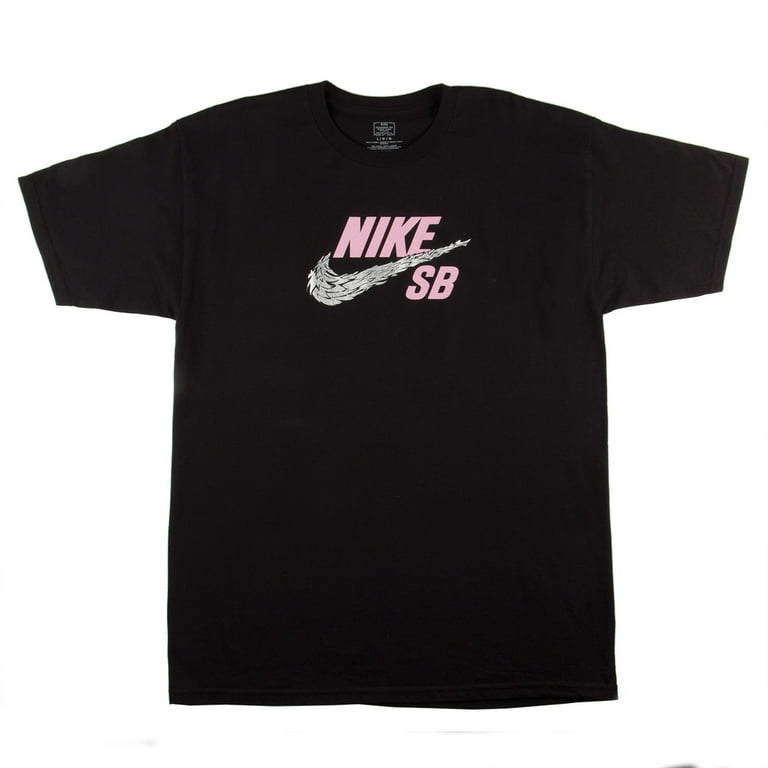 Nike black and pink cheap shirt