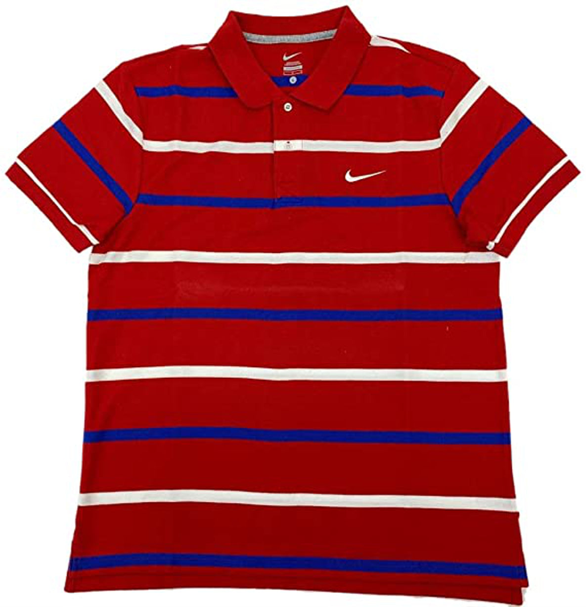 Nike Mens Short Sleeves Polo T-Shirt,Red/Multi,XXX-Large - image 1 of 2