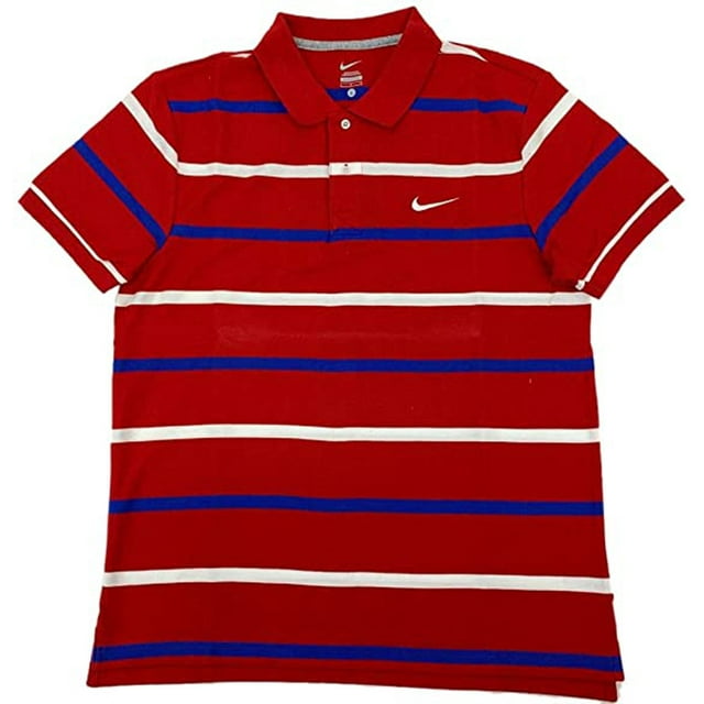 Nike Mens Short Sleeves Polo T-Shirt,Red/Multi,XXX-Large