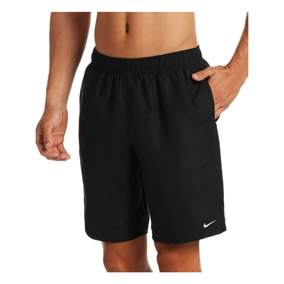 Nike Essential Mens Active Shorts Solid Black