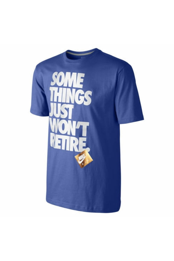 Mens Something Just WonT Retire Tee;L