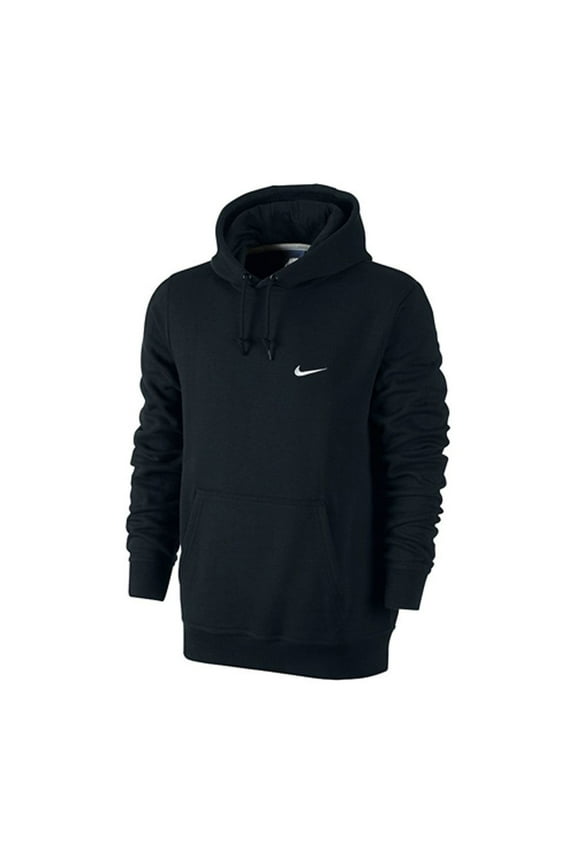 Mens Sportswear Club Fleece Pull-Over Hoodie Black Small 826433-010