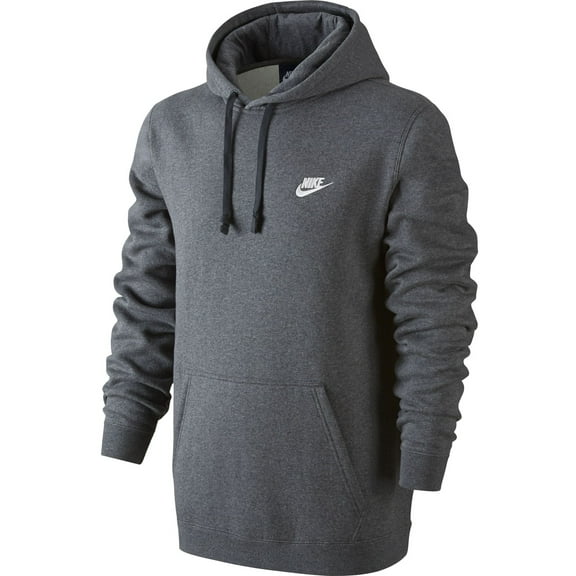 Nike Mens Sportswear Pull Over Club Hooded Sweatshirt NK804346 071 (Medium)