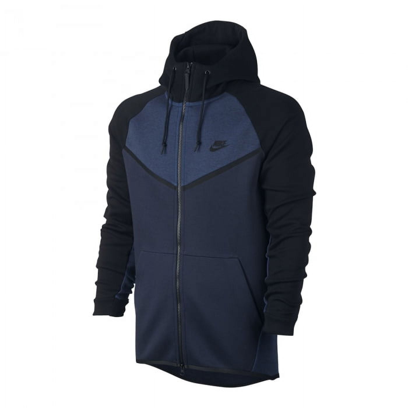 nike tech fleece black and navy