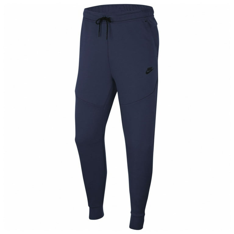 Nike Tech Fleece Jogger Slim deals Fit Taper Leg Regular Length Navy Blue Pants XL