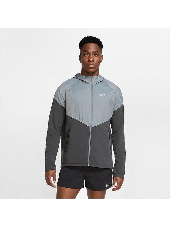 Mens Sportswear Therma Essential Jacket,Dark Smoke Grey,XX-Large