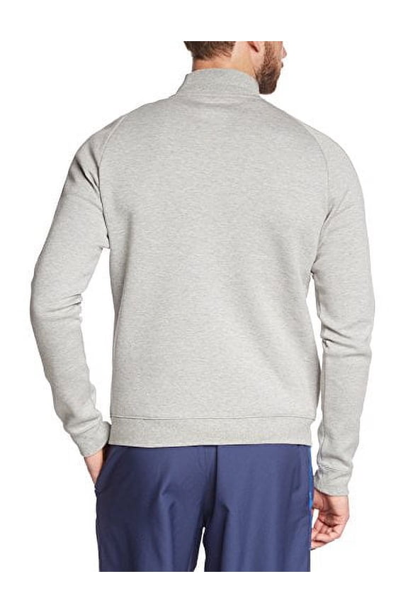 Mens Tech Fleece Jacket,Grey,XL