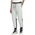 thumbnail image 1 of Nike Mens Tech Fleece Slim Fit Jogger Sweatpants (Dark Grey Heather/White,XXL), 1 of 8