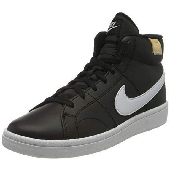 Nike Court Royale 2 Mid Men's Shoes Color: Black White Size: 11