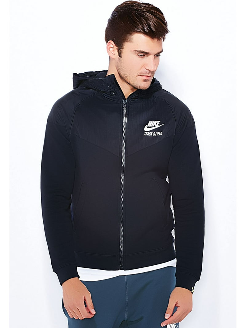 NIKE Track & Field ウィンドブレーカー Mサイズ Nike Mens Track And Field Woven Full Zip Hooded Jacket - Walmart.com