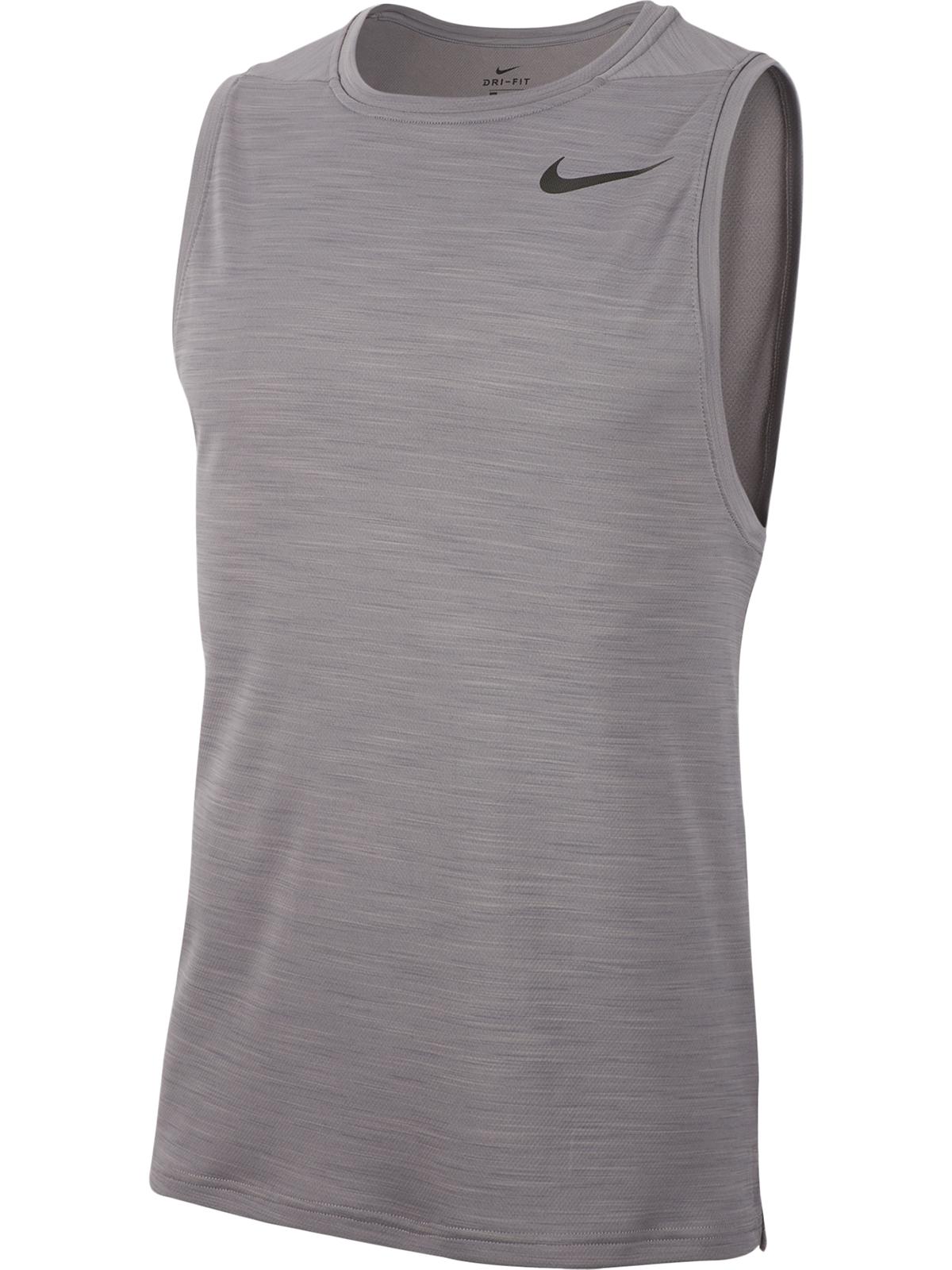 Nike Mens Training Workout Tank Top Gray L - image 1 of 2