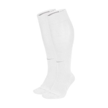 Nike Mens XL Two Pair Pack Baseball Knee High White Socks SX4810-120