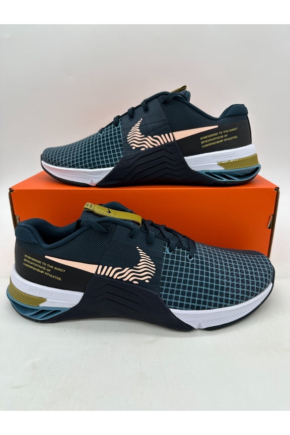 Metcon 8 Men's Size 9 Blue White Gym Training Athletic Shoes DO9328 401