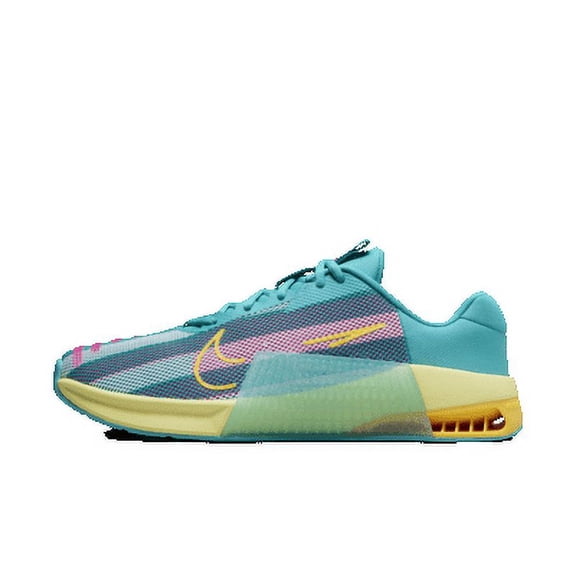 Nike Metcon 9 AMP Men's Workout Shoes (DZ2616-300, Dusty Cactus/Glacier Blue/Laser Orange) Size 10