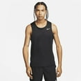 thumbnail image 1 of Nike Miler Men's Dri-FIT Running Tank Color: Black Size: L Tall, 1 of 1